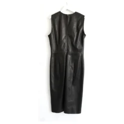 Prada PF15 Schwarzes Kleid Mit Ledergürtel 12 Prada PF15 Schwarzes Kleid Mit Ledergürtel -Deutschland Fem Leucht Verkaufs-Shop 879976 5