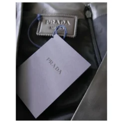 Prada PF15 Schwarzes Kleid Mit Ledergürtel 13 Prada PF15 Schwarzes Kleid Mit Ledergürtel -Deutschland Fem Leucht Verkaufs-Shop 879976 6