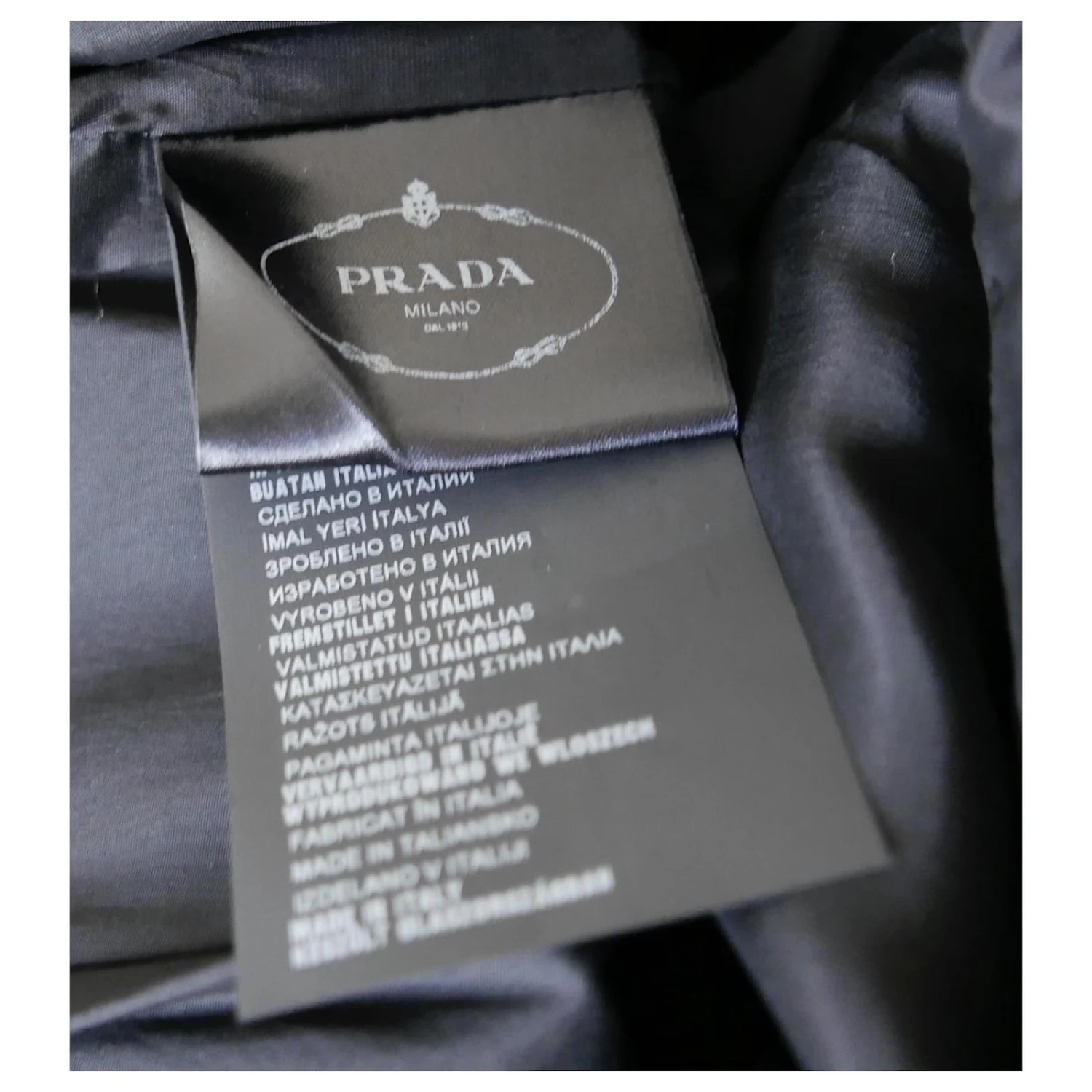 Prada PF15 Schwarzes Kleid Mit Ledergürtel 7 Prada PF15 Schwarzes Kleid Mit Ledergürtel – Bild 7