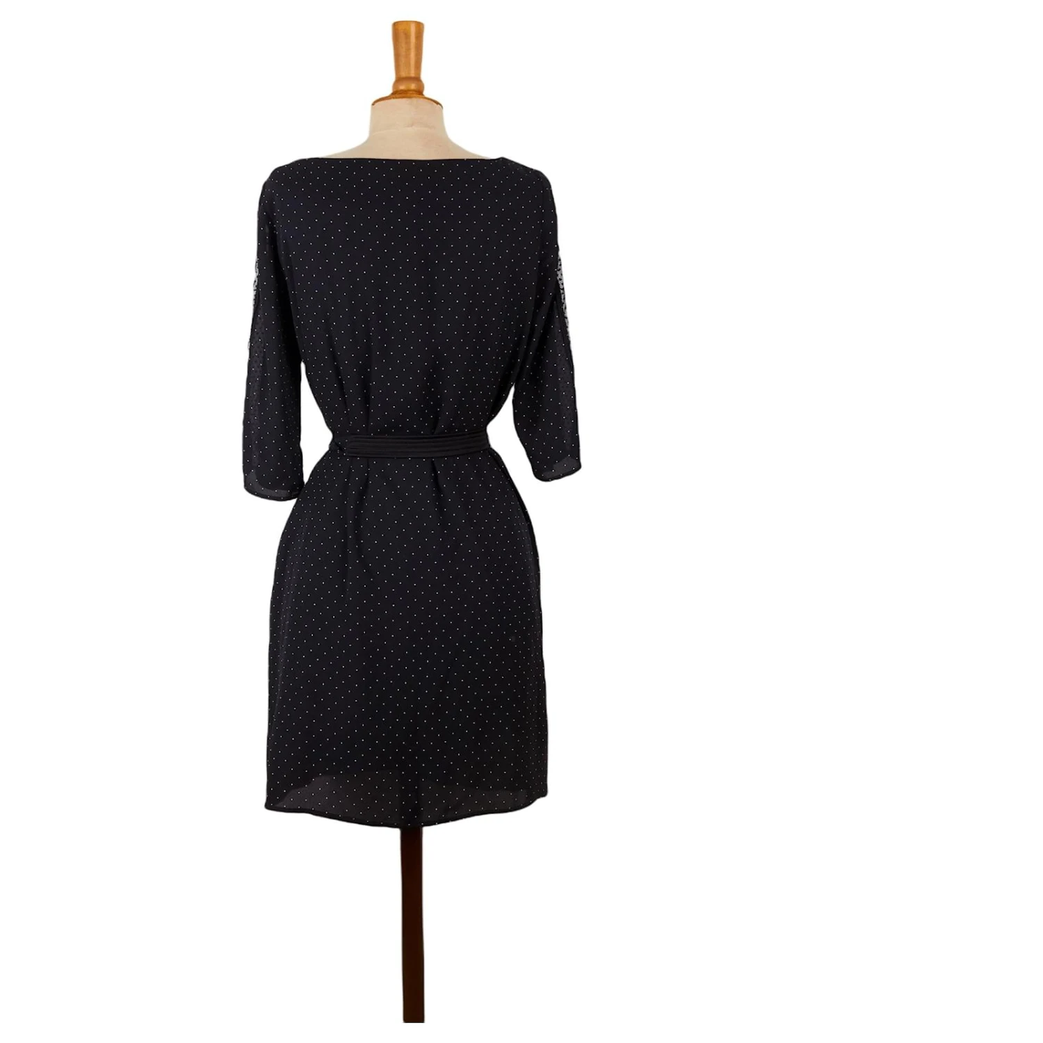 Claudie Pierlot Claudie Kleid Pierlot 36 Schwarz 3 Claudie Pierlot Claudie Kleid Pierlot 36 Schwarz – Bild 3