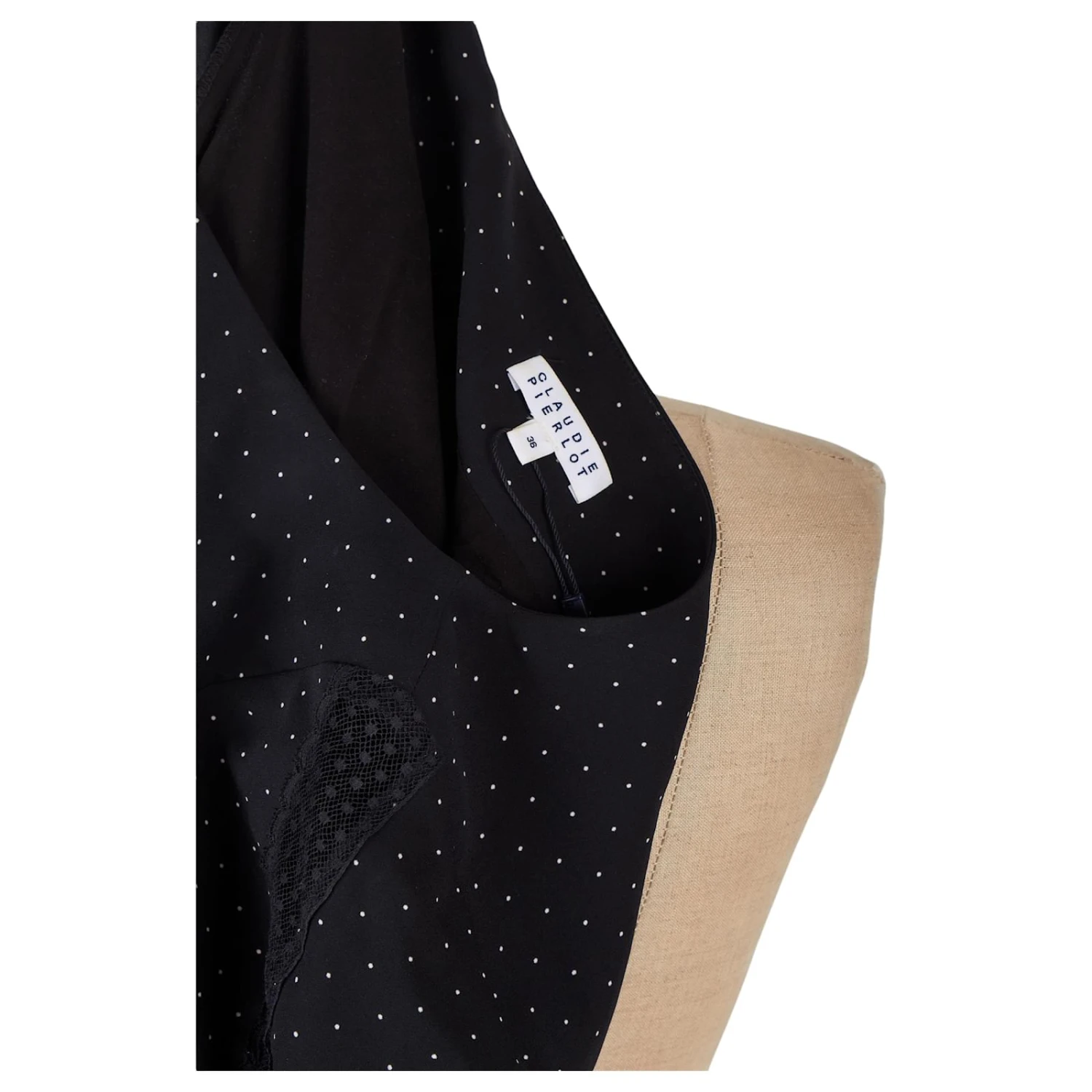 Claudie Pierlot Claudie Kleid Pierlot 36 Schwarz 4 Claudie Pierlot Claudie Kleid Pierlot 36 Schwarz – Bild 4