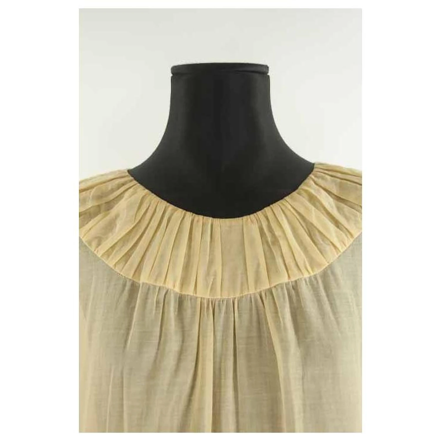 Sonia Rykiel Kleid 40 Gelb 4 Sonia Rykiel Kleid 40 Gelb – Bild 4