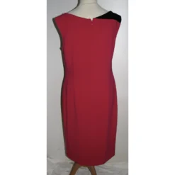 Escada Kleid Drapieren Schwarz Rot 5 Escada Kleid Drapieren Schwarz Rot -Deutschland Fem Leucht Verkaufs-Shop 89452 3