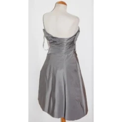 Karen Millen Silber Trägerloses Kleid 9 Karen Millen Silber Trägerloses Kleid -Deutschland Fem Leucht Verkaufs-Shop 89603 4