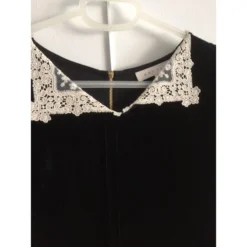 Sandro Kleid Schwarz -Deutschland Fem Leucht Verkaufs-Shop 91622 3