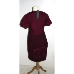 Marc By Marc Jacobs Kleid Aus Wollmischung Bordeaux -Deutschland Fem Leucht Verkaufs-Shop 92591 3