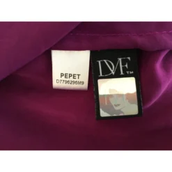 Diane Von Furstenberg Lila Kleid Mit Schößchen Fuschia 9 Diane Von Furstenberg Lila Kleid Mit Schößchen Fuschia -Deutschland Fem Leucht Verkaufs-Shop 93291 5