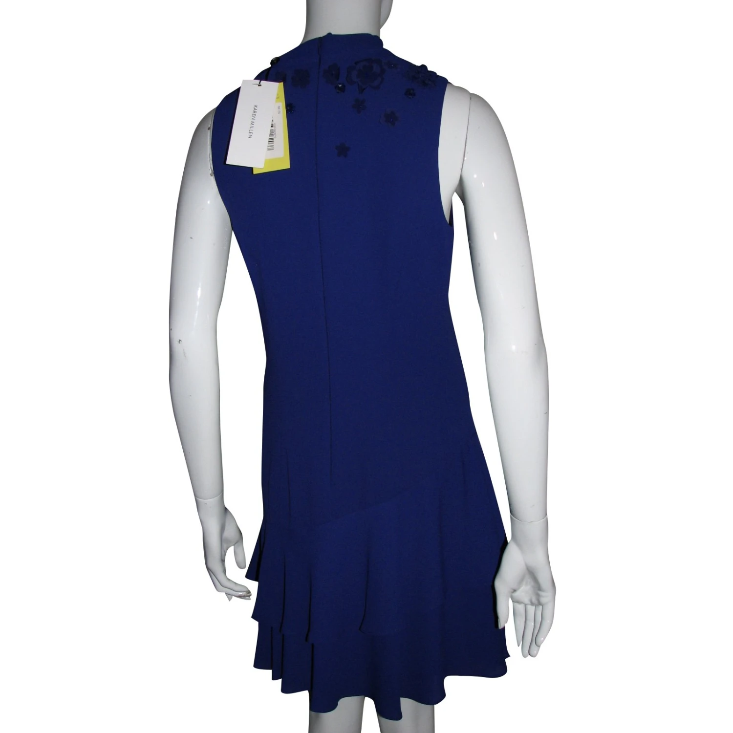 Karen Millen Atemberaubendes Kleid Neu Blau 2 Karen Millen Atemberaubendes Kleid Neu Blau – Bild 2