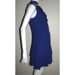 Karen Millen Atemberaubendes Kleid Neu Blau 13 Karen Millen Atemberaubendes Kleid Neu Blau -Deutschland Fem Leucht Verkaufs-Shop 98533 5