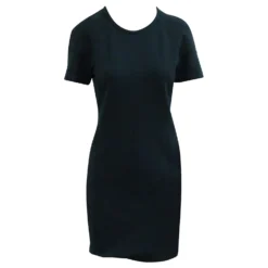 Calvin Klein Marineblaues, Schmal Geschnittenes Kleid