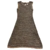 Chanel Kleid Beige Bronze