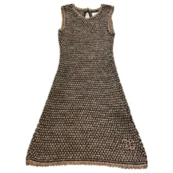 Chanel Kleid Beige Bronze