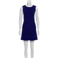 Diane Von Furstenberg DvF Carpreena Kleid Blau