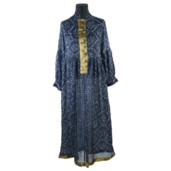 Autre Marque Kleid Mit V-Ausschnitt.DE.Vinster 36 Blau