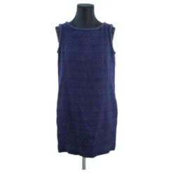 Chanel Kleid 38 Blau
