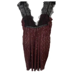 Alessandro Dell'Acqua Alessandro Dell’aqua Kleid Bordeaux