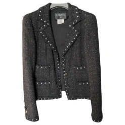 Chanel Zierliches Kleid Noire Schwarz