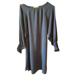 Maje Blaues Kleid 36 Dunkelblau