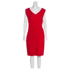 Diane Von Furstenberg DvF Bevin Kleid In Rot