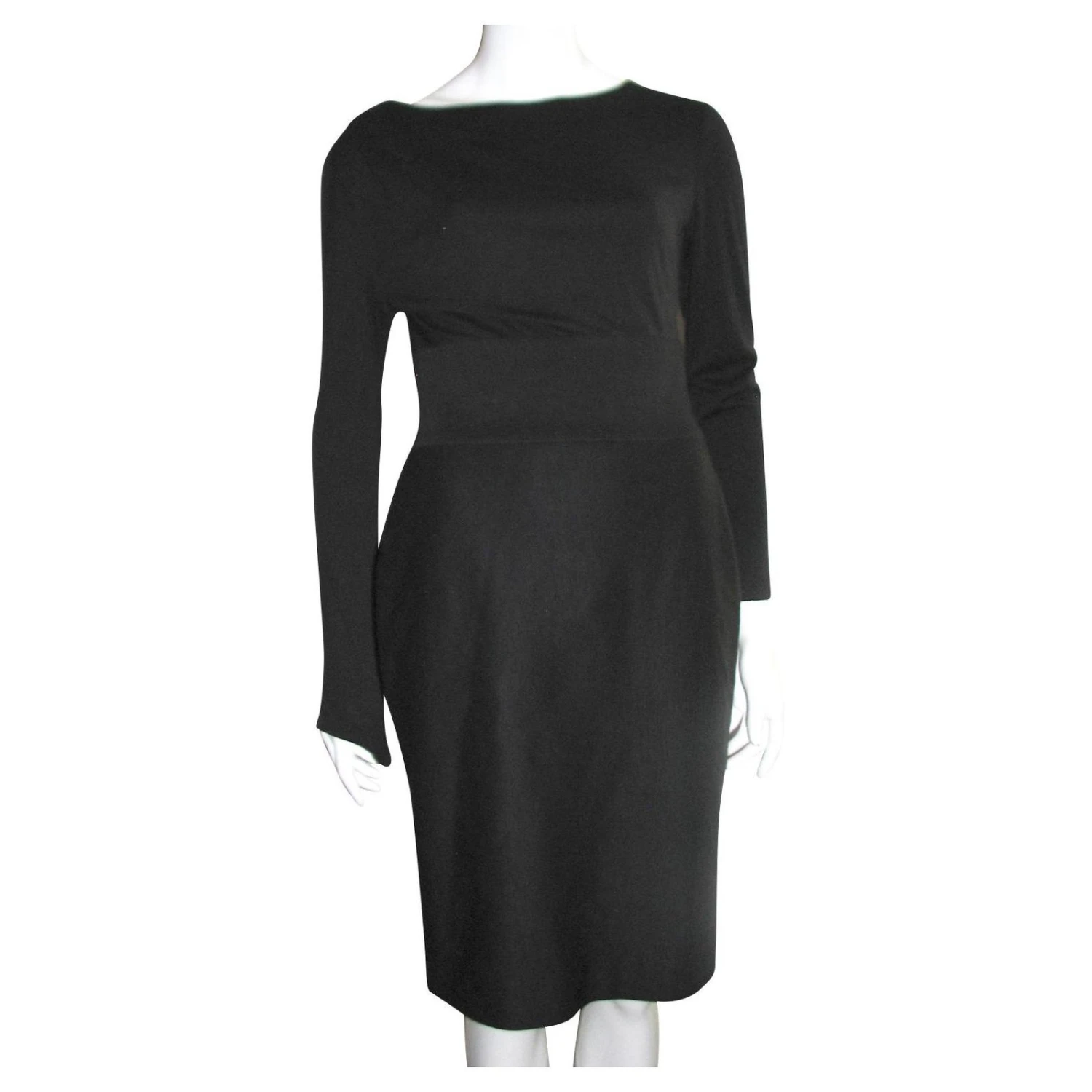 Escada Atemberaubendes Schwarzes Kleid 1 Escada Atemberaubendes Schwarzes Kleid