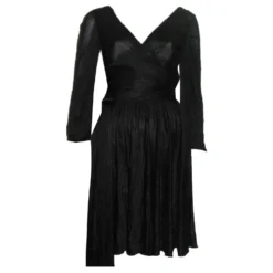 Halston Heritage Schwarzes Kleid