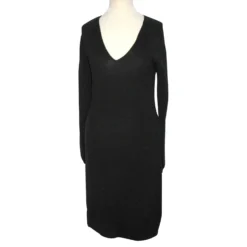 Hugo Boss Kleid Stricken Schwarz