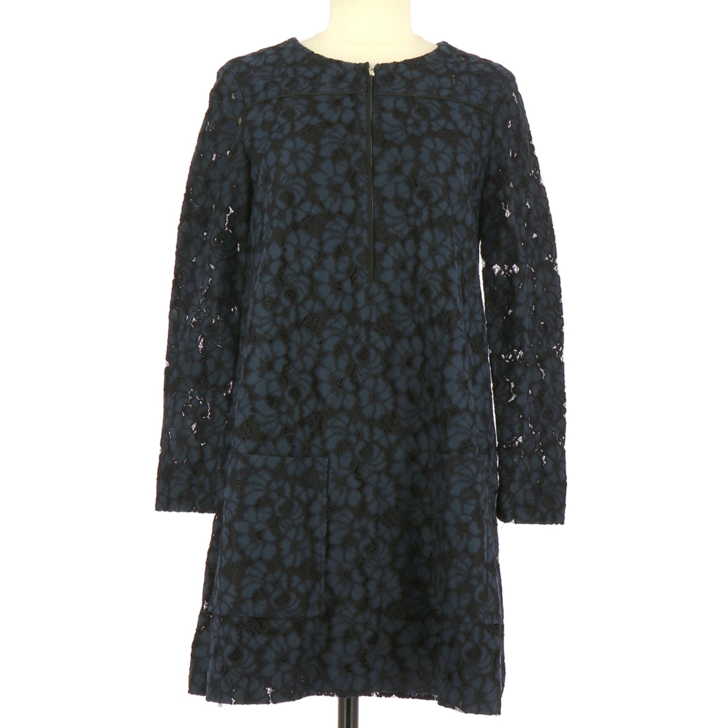 Maje Kleid Marineblau 1 Maje Kleid Marineblau