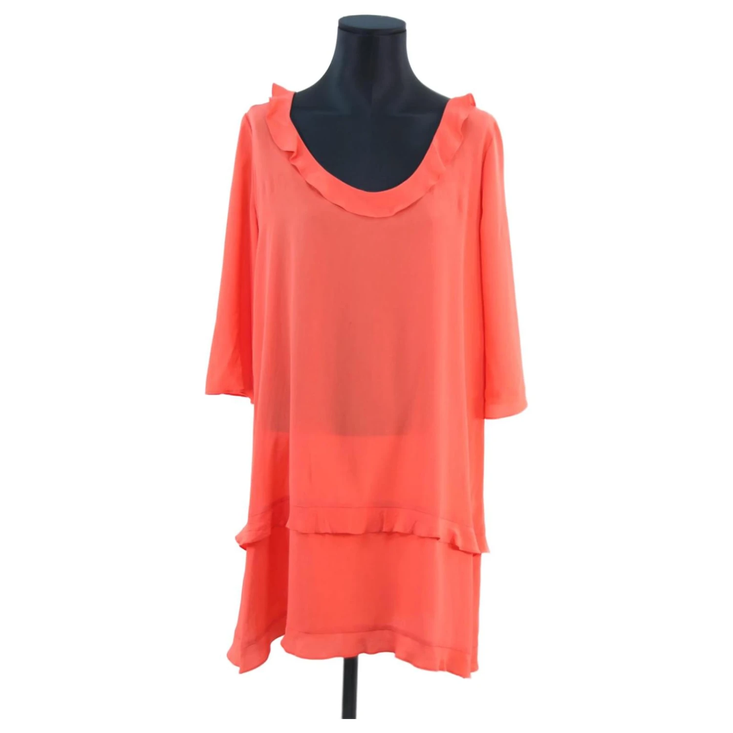 Claudie Pierlot Claudie Kleid Pierlot 40 Orange 1 Claudie Pierlot Claudie Kleid Pierlot 40 Orange