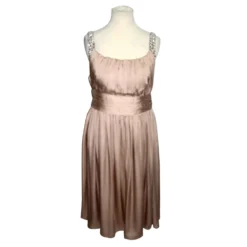 Autre Marque Bejeweled Kleid Pink Fleisch