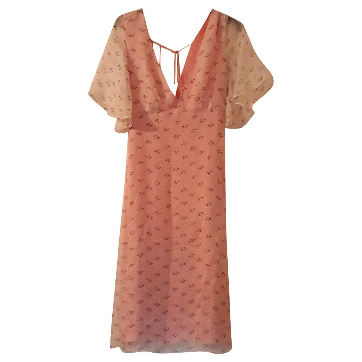 Temperley London Temperley Seidenchiffon Kleid Pink Roh 1 Temperley London Temperley Seidenchiffon Kleid Pink Roh