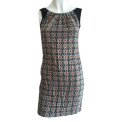 Autre Marque Lager-Kleid Schwarz Pink Grün