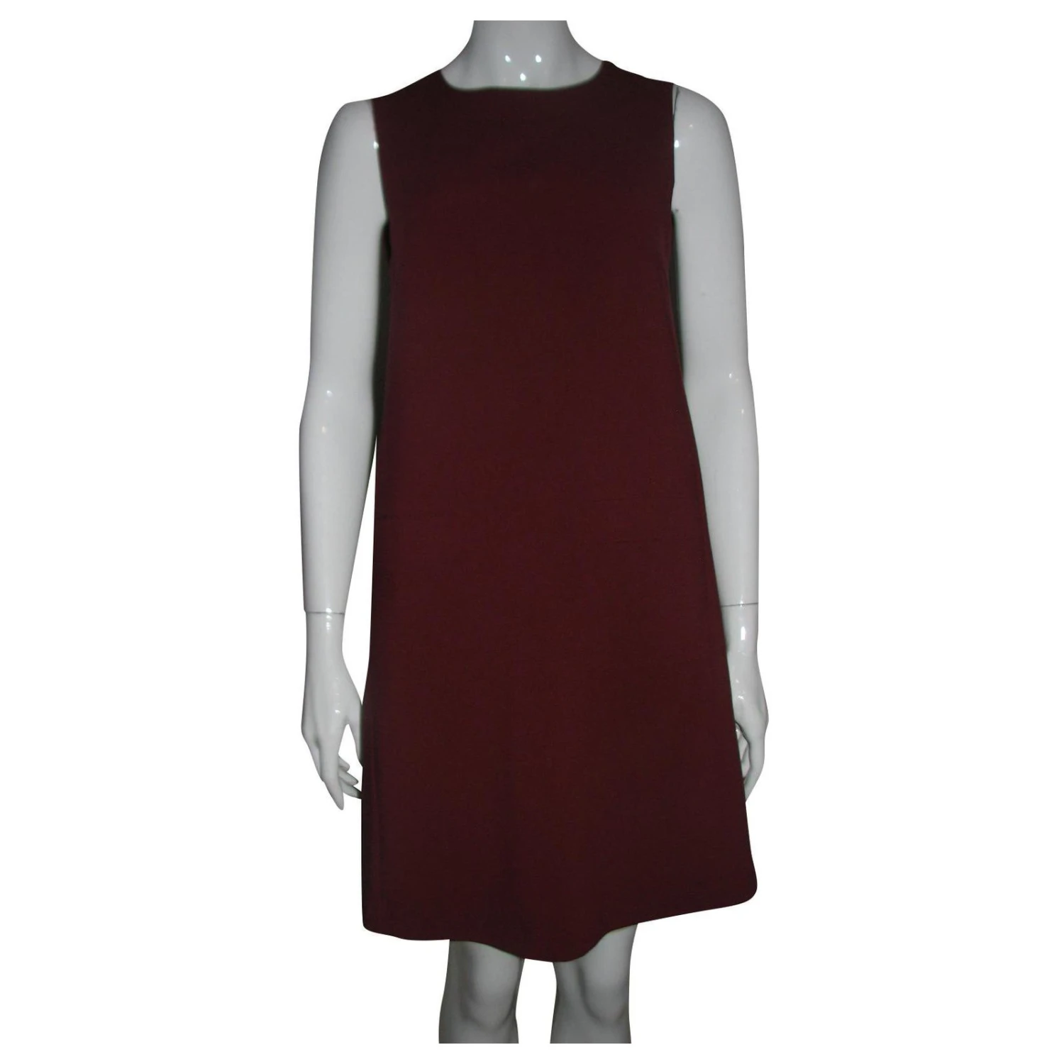 Tara Jarmon Burgunder Kleid Mit Freiliegendem Reißverschluss Bordeaux 1 Tara Jarmon Burgunder Kleid Mit Freiliegendem Reißverschluss Bordeaux