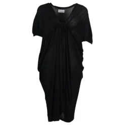 Tsumori Chisato Schwarzes Kleid Mit Fledermausflügeln