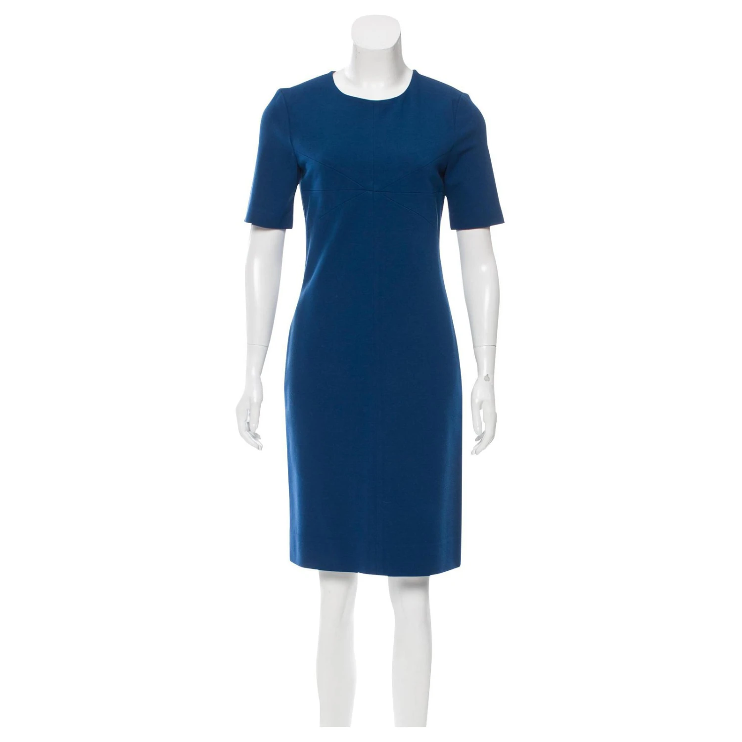 Diane Von Furstenberg Sauberes Schieferblaues Kleid Von Lee 1 Diane Von Furstenberg Sauberes Schieferblaues Kleid Von Lee