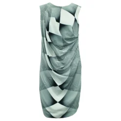 Zimmermann Kleid Mit Drapiertem Optik-Print